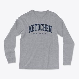 Metuchen New Jersey Urban Vibe Light Soft Long Sleeve T-Shirt