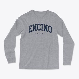 Encino Texas Urban Vibe Light Soft Long Sleeve T-Shirt