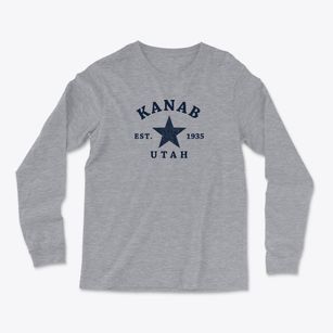 Kanab Utah Star Light Soft Long Sleeve T-Shirt