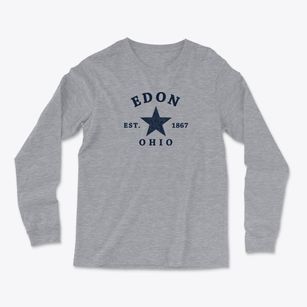 Edon Ohio Star Light Soft Long Sleeve T-Shirt