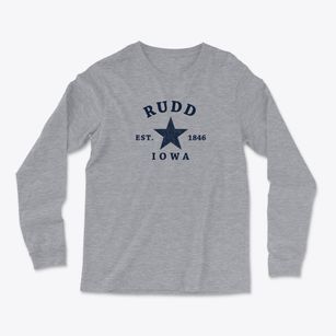 Rudd Iowa Star Light Soft Long Sleeve T-Shirt