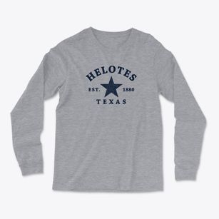 Helotes Texas Star Light Soft Long Sleeve T-Shirt