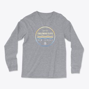 Englewood Cliffs New Jersey Color Fade Light Soft Long Sleeve T-Shirt
