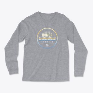 Homer Georgia Color Fade Light Soft Long Sleeve T-Shirt