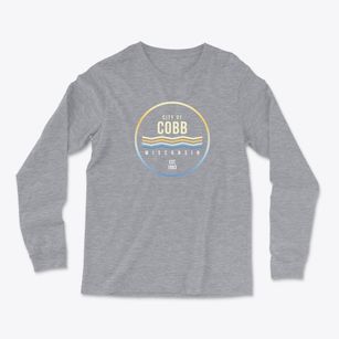 Cobb Wisconsin Color Fade Light Soft Long Sleeve T-Shirt