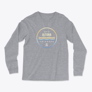 Altona Colorado Color Fade Light Soft Long Sleeve T-Shirt