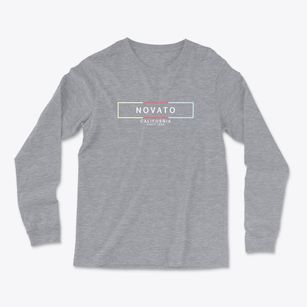Novato California Artbox Light Soft Long Sleeve T-Shirt