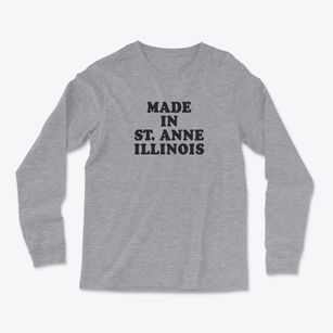 St. Anne Illinois Classic 70s Light Soft Long Sleeve T-Shirt
