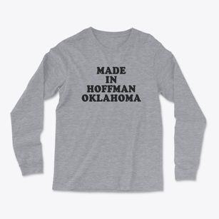 Hoffman Oklahoma Classic 70s Light Soft Long Sleeve T-Shirt