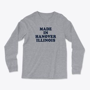 Hanover Illinois Classic 70s Light Soft Long Sleeve T-Shirt