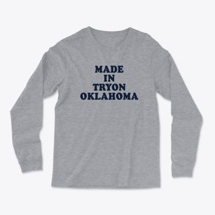 Tryon Oklahoma Classic 70s Light Soft Long Sleeve T-Shirt