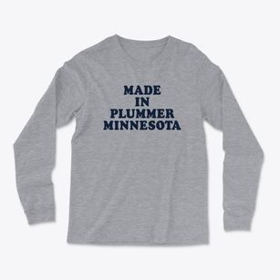 Plummer Minnesota Classic 70s Light Soft Long Sleeve T-Shirt