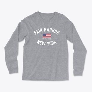 Fair Harbor New York Patriot Light Soft Long Sleeve T-Shirt