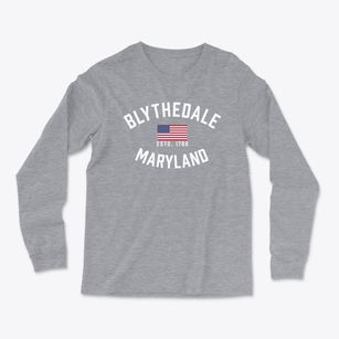 Blythedale Maryland Patriot Light Soft Long Sleeve T-Shirt
