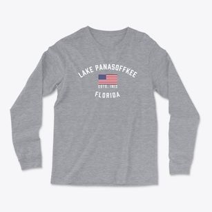 Lake Panasoffkee Florida Patriot Light Soft Long Sleeve T-Shirt