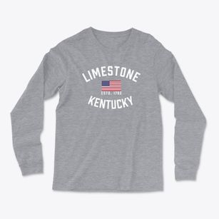 Limestone Kentucky Patriot Light Soft Long Sleeve T-Shirt