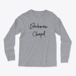 Bachman Chapel South Carolina Freestyle Light Soft Long Sleeve T-Shirt