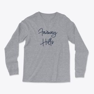 Fairway Hills North Carolina Freestyle Light Soft Long Sleeve T-Shirt