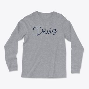 Davis Pennsylvania Freestyle Light Soft Long Sleeve T-Shirt