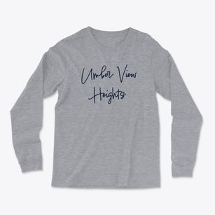 Umber View Heights Missouri Freestyle Light Soft Long Sleeve T-Shirt