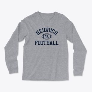 Heidrich Georgia Football Light Soft Long Sleeve T-Shirt