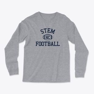 Stem North Carolina Football Light Soft Long Sleeve T-Shirt