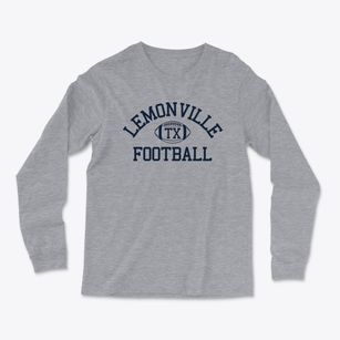 Lemonville Texas Football Light Soft Long Sleeve T-Shirt