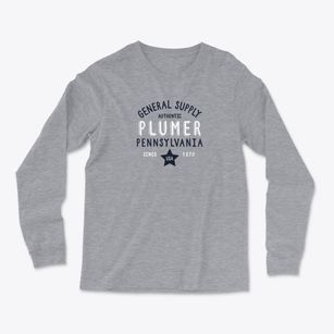Plumer Pennsylvania General Supply Light Soft Long Sleeve T-Shirt