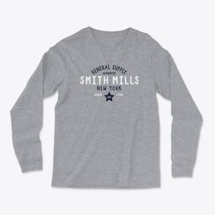 Smith Mills New York General Supply Light Soft Long Sleeve T-Shirt