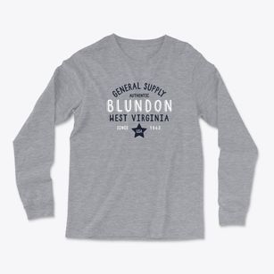 Blundon West Virginia General Supply Light Soft Long Sleeve T-Shirt