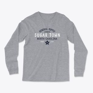 Sugar Town North Carolina General Supply Light Soft Long Sleeve T-Shirt