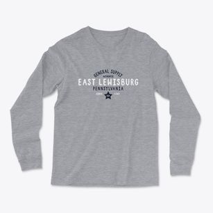 East Lewisburg Pennsylvania General Supply Light Soft Long Sleeve T-Shirt