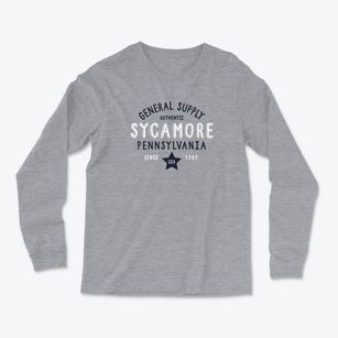 Sycamore Pennsylvania General Supply Light Soft Long Sleeve T-Shirt