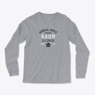 Raum Illinois General Supply Light Soft Long Sleeve T-Shirt