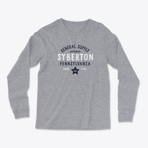Syberton Pennsylvania General Supply Light Soft Long Sleeve T-Shirt