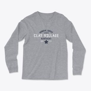 Clay Village Kentucky General Supply Light Soft Long Sleeve T-Shirt