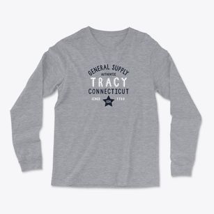 Tracy Connecticut General Supply Light Soft Long Sleeve T-Shirt