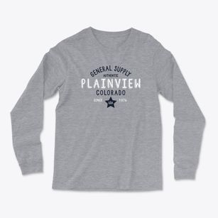 Plainview Colorado General Supply Light Soft Long Sleeve T-Shirt