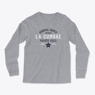 La Cumbre Puerto Rico General Supply Light Soft Long Sleeve T-Shirt