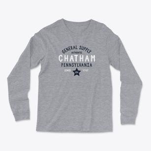 Chatham Pennsylvania General Supply Light Soft Long Sleeve T-Shirt
