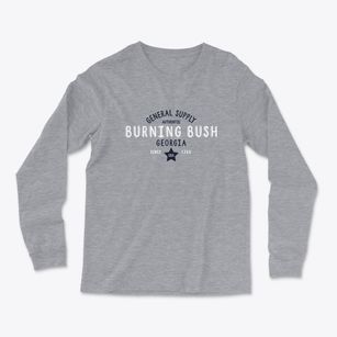 Burning Bush Georgia General Supply Light Soft Long Sleeve T-Shirt