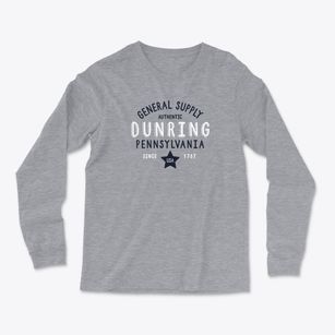 Dunring Pennsylvania General Supply Light Soft Long Sleeve T-Shirt