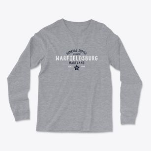 Warfieldsburg Maryland General Supply Light Soft Long Sleeve T-Shirt