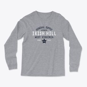 Irish Hill West Virginia General Supply Light Soft Long Sleeve T-Shirt