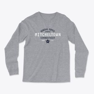 Mitcheltown Connecticut General Supply Light Soft Long Sleeve T-Shirt