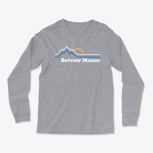 Belvoir Manor Maryland Mountain View Light Soft Long Sleeve T-Shirt