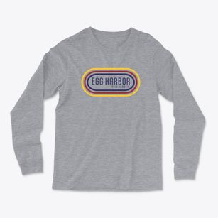 Egg Harbor New Jersey Color Loop Light Soft Long Sleeve T-Shirt