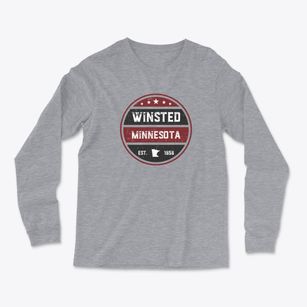 Winsted Minnesota Americana Light Soft Long Sleeve T-Shirt