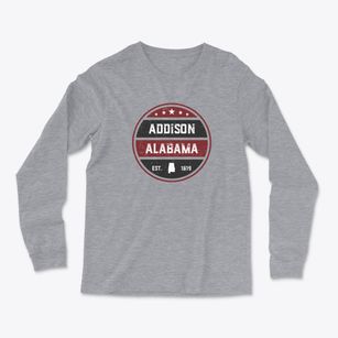Addison Alabama Americana Light Soft Long Sleeve T-Shirt