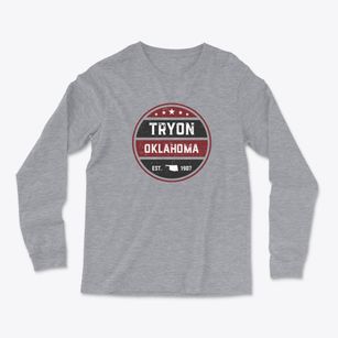 Tryon Oklahoma Americana Light Soft Long Sleeve T-Shirt